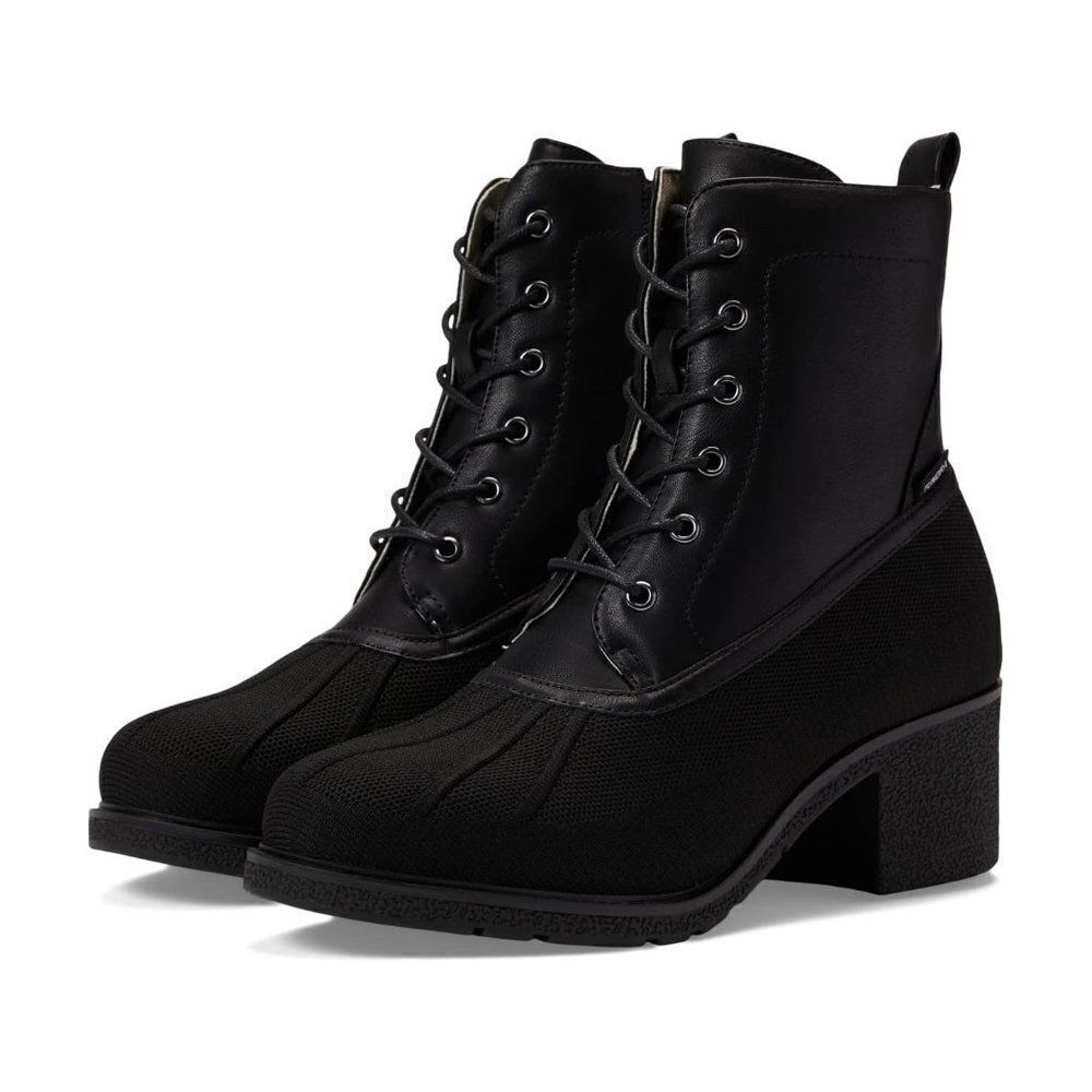 Tundra Simcoe Women's Zippered Waterproof Ankle Boots Black Size 6 NWT